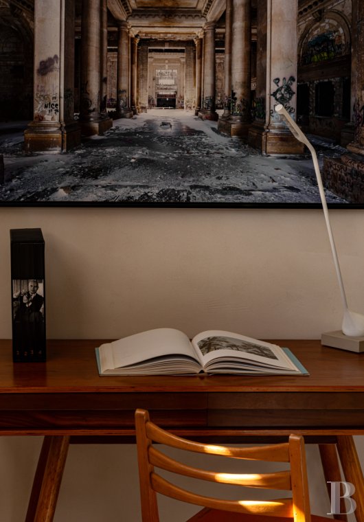 Dans le Gard, en bordure de l’Ardèche, un ancien mas restauré au milieu des oliviers, des vignes et des lavandes - photo  n°18